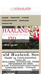 Mobile Screenshot of lkhaaland.no